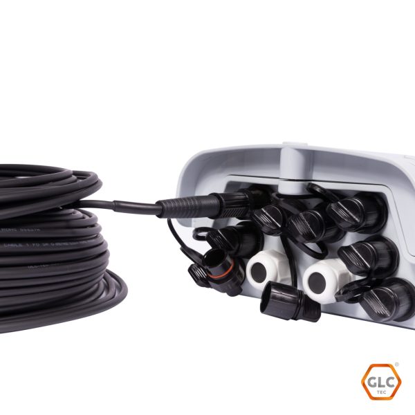 GLC FO-6047 PIGTAIL ROUND DROP AEREAL SPAM 80 FLAT FAST CONNECT SC/APC SM 50MTS - Imagen 3