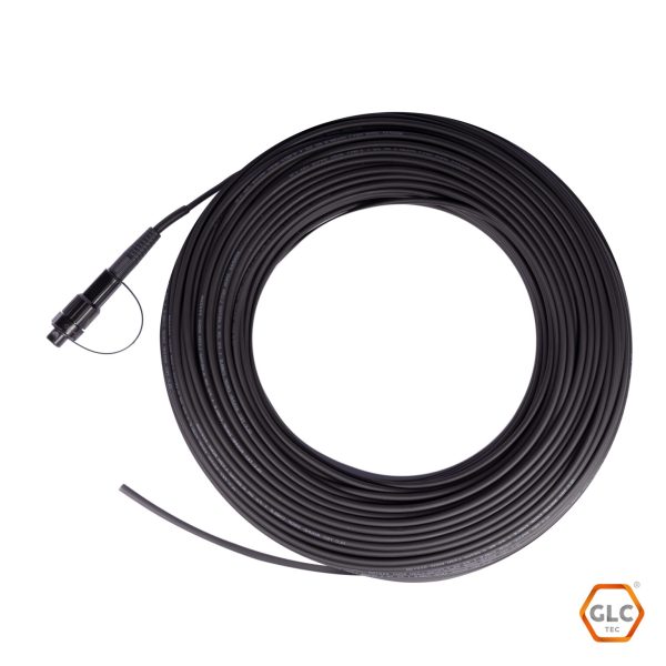 GLC FO-6047 PIGTAIL ROUND DROP AEREAL SPAM 80 FLAT FAST CONNECT SC/APC SM 50MTS
