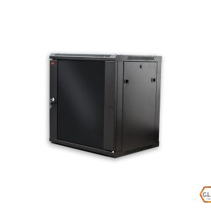 GLC GLC-MURAL-12U500 MURAL SOHO 12U - 500 MM - 19" PTA. CRIST./4SOPORTES