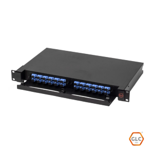 GLC GLC-BANFO-SCPC-001 BANDEJA ODF FO 24 PORT RACK C/ ADAPTADOR SC/PC Y PIGTAIL SC/PC