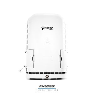 POWERFIBER FIBER-NAP-PREC-1X8-2 CAJA EXTERIOR FTTH PRECONECTORIZADA 1X8 CON SPLITTER 1X8 CONECTOR SC/APC CON CRUZ CON SANGRIA
