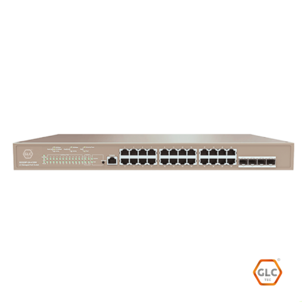 GLC-G6328P-24-410W  Layer-3 Managed Poe Switch, 6Kv Cloud And App Management