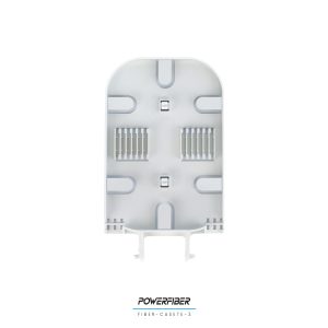 POWERFIBER FIBER-CASETE-2 CASETE PARA 24 EMPALMES DE FIBRA OPTICA PARA BOTELLA DE 24 FIBRAS