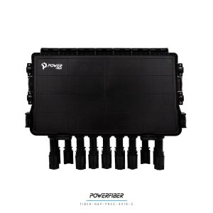 POWERFIBER FIBER-NAP-PREC-4X16-2 CAJA EXTERIOR FTTH PRECONECTORIZADA HORIZONTAL 4X16 CON SPLITTER 1X16  CONECTOR SC/APC