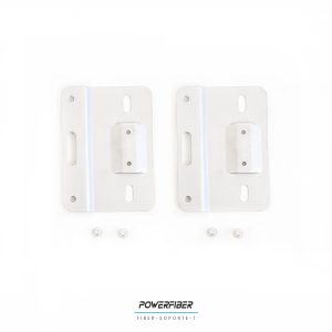 FIBER-SOPORTE-1 Fijación para cajas NAP EC/PREC 2 de acero inox