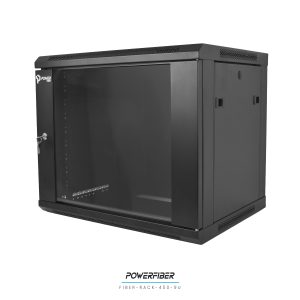 POWERFIBER FIBER-RACK-450-9U RACK MURAL 9 UNIDADES