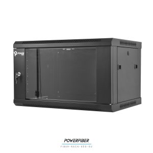 POWERFIBER FIBER-RACK-450-6U RACK MURAL 6 UNIDADES