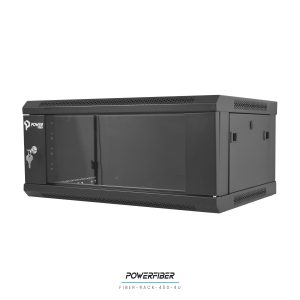 POWERFIBER FIBER-RACK-450-4U RACK MURAL 4 UNIDADES