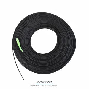 FIBER-PIGTAIL-PREC-FLAT-50M PIGTAIL PRECONECTORIZADO FLAT DIELECTRICO 50 METROS SC/APC