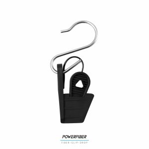 FIBER-CLIP-DROP CLIP DE RETENCION PARA DROP FLAT