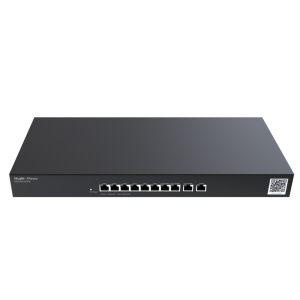 RG-EG310GH-E  10-port full gigabit router 1 WAN 6 LAN 3 LAN/WAN ports Rackeable Soporta cloud remote management